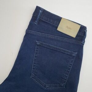 Rapha Jeans Mens 34x34(32"L) Original Fit Stretch Denim Cycling Indigo Blue USA
